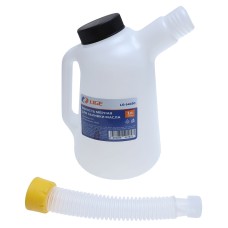 Емкость мерная пластиковая для заливки масла 1л (материал PE Ø горловины 18мм) LG-1430