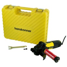 HAG9012TES Машина углошлифовальная Hanskonner, 125 мм,1100Вт,4000-10000, КЕЙС, к.эл.,черт mod T