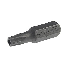 Бита TORX TS25Hх25мм 1/4" 5-ти гранная с отверстием JTC