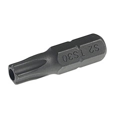 Бита TORX TS30Hх25мм 1/4" 5-ти гранная с отверстием JTC