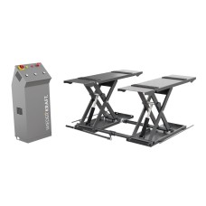 Подъемник ножничный мобильный шиномонтажный 3 тонны, 220В WiederKraft