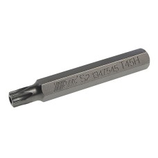 Бита TORX Т45Hх75мм 10мм удлиненная S2 JTC