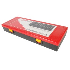 Набор головок торцевых 1/2" 12-ти гранных 10-32мм глубоких ударных 12 предметов в кейсе JTC