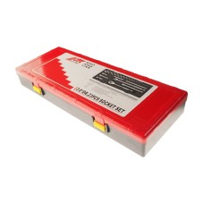 Набор головок торцевых 3/8" 6-ти гранных 06-22мм 23 предмета в кейсе JTC