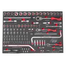 Набор инструментов 109 предметов слесарно-монтажный в ложементе JTC