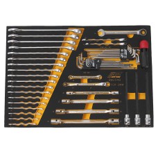 Набор инструментов 48 предмета слесарно-монтажный (BMW) в ложементе JTC