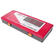 Набор инструментов губцевых 4 предмета (пассатижи, бокорезы, клещи) в кейсе JTC