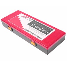 Набор ключей разрезных 10-19мм 3/8" , 21-27мм 1/2" односторонних 16 предметов в кейсе JTC