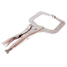 Зажим 11" С-образный с фиксатором L=280мм JTC