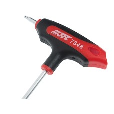Ключ TORX Т-образный T10H с отверстием JTC