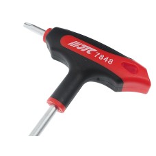 Ключ TORX Т-образный T30H с отверстием JTC