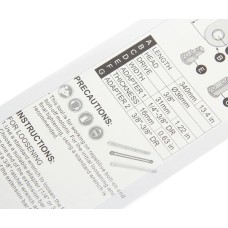 Удлинитель трещотки для труднодоступных мест с адаптерами 1/4, 3/8" L=340мм JTC