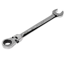 Ключ комбинированный 15х15мм трещоточный шарнирный JTC