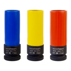 Набор ударных головок тонкостенных  1/2" 6гр изолированные Weidercraft