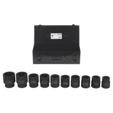 Набор ударных головок 1", 27-50 мм, 10 предметов Weidercraft