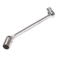 Ключ торцевой прямой 16х17мм шарнирный L=254мм JTC