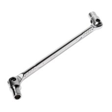 Ключ торцевой прямой 6х7мм шарнирный L=176мм JTC