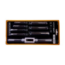 WDK-TS0312 Набор метчиков М3-М12, 8 предметов, метрическая резьба