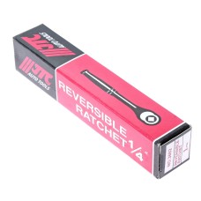 Ключ трещотка 1/4" 36 зубьев 128мм металлическая рукоятка JTC