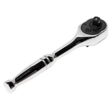 Ключ трещотка 1/4" 72 зуба 128мм металлическая рукоятка JTC