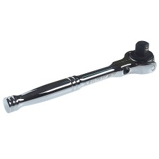 Ключ трещотка 3/8" 72 зуба 146мм шарнирный металлическая рукоятка JTC