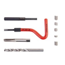 Набор для восстановления резьбы M8x1,25, 16 предметов WDK-ST8125