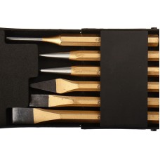 Набор выколоток и зубил с кернером 5пр