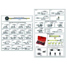 Компрессометр дизель с адаптерами 37 предметов JTC