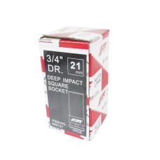 Головка торцевая 3/4" 21мм 4-х гранная (квадрат) ударная глубокая L=90мм JTC