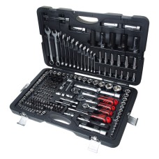 Набор инструментов 1/4" & 3/8 & 1/2" 6-гранный (в кейсе) 216 предметов JTC /1