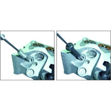 Набор инструментов для восстановления резьбы под свечи накаливания 33 предмета в кейсе JTC