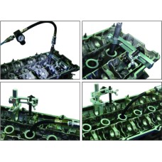 Набор инструментов для демонтажа/монтажа пружин клапанов универсальный в кейсе (MERCEDES BMW) JTC