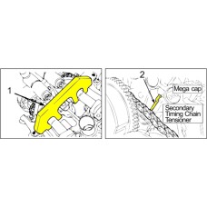 Набор фиксаторов распредвала для установки фаз ГРМ (FORD 3.5,3.7,4.0L) JTC