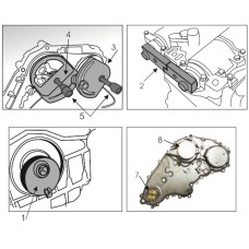 Набор фиксаторов распредвала и коленвала (VOLVO T6 с 2007г.) JTC