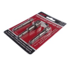 Набор адаптеров для головок торцевых 1/2"х73L,3/8"x65L,1/4"х65L JTC