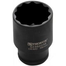 Головка торцевая ударная глубокая 12-гранная 1/2"DR, 30 мм