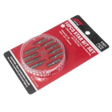 Набор бит 1/4" TORX Т7-Т40 10 предметов в боксе JTC