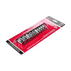 Набор головок торцевых 1/4"-3/8" TORX Е4-Е18 10 предметов JTC