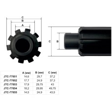 Приспособление для центровки сцепления (VOLVO IVECO Stralis FORD CHEVROLET) JTC