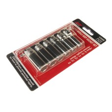 Набор головок торцевых 3/8" 6-ти гранных 08-14мм средней глубины L=46мм 6 предметов JTC