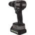 DBE-7332CKIT Дрель-шуруповерт аккумуляторная DeBever бесщеточная, ударная, 85Nm, 20+3, 13мм, 20В, 2