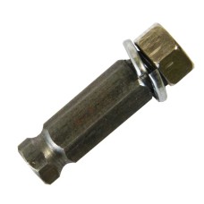 Адаптер-ось d-9 мм, длина резьбы 10 мм 18206