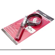 Съемник фильтров масляных 73-85мм стальная лента с поворачивающейся рукояткой JTC