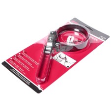 Съемник фильтров масляных 85-95мм стальная лента с поворачивающейся рукояткой JTC