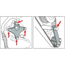 Фиксатор распредвала и натяжного устройства приводного ремня (FIAT 8V) JTC