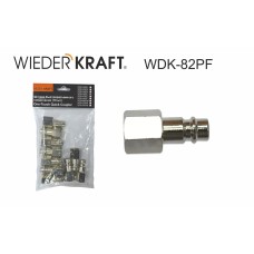 WDK-82PF Штекер быстроразъемного EU соединения с внутренней резьбой 1/4"