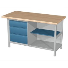 Верстак слесарный металлический ВР-1351-16