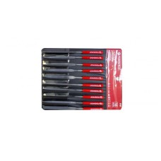 Набор Forsage надфилей разнопрофильных 10пр.(L-160мм,Ø4мм),в блистере F-6164