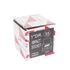 Головка торцевая 1" 35мм ударная L=62мм JTC