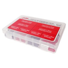 Трубка термоусадочная 6 типоразмеров,длина 38-76мм 100шт. набор в боксе JTC